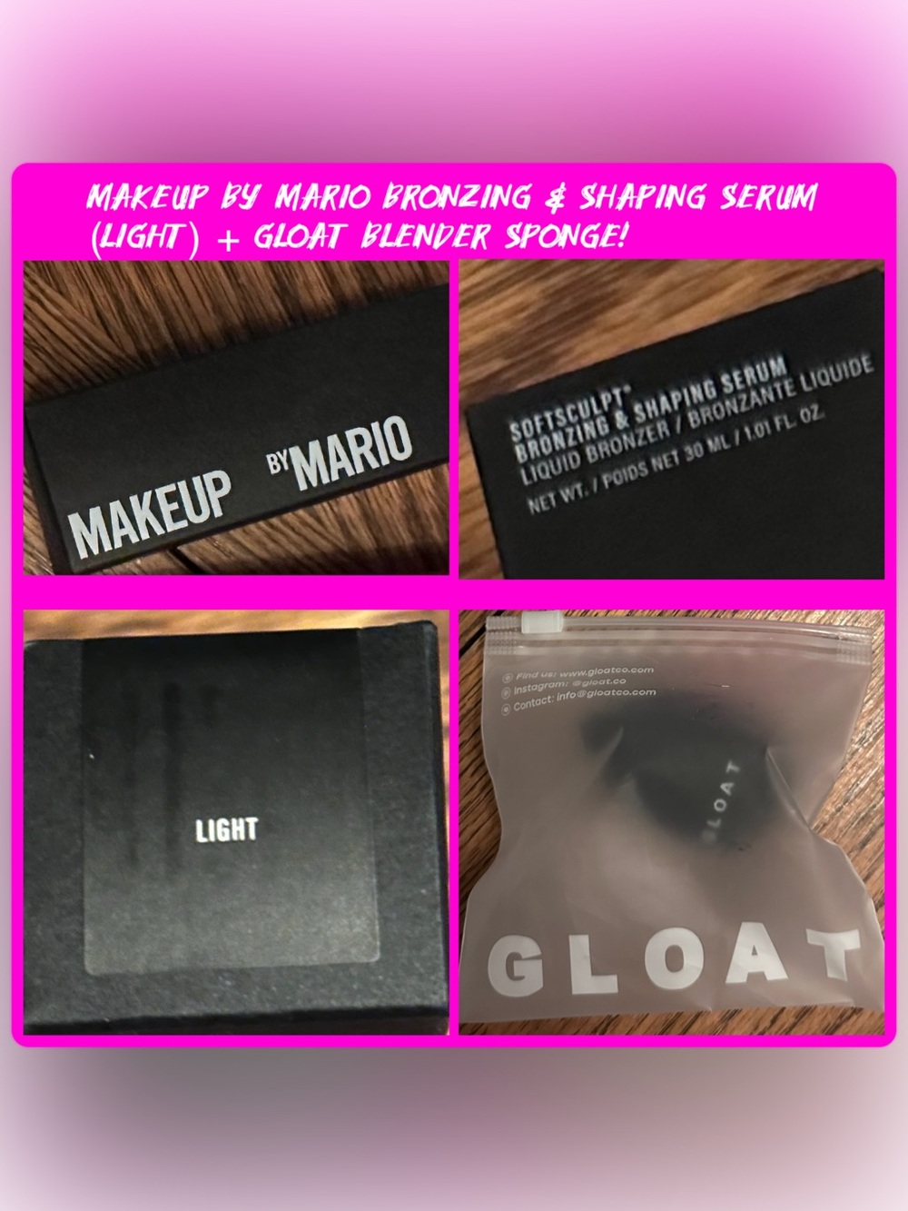Makeup by Mario + GLOAT Blender Sponge Bundle!